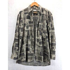 Georg Roth of Germany Shirt Sz 40/M Business Casual Geometric Abstract Textured
